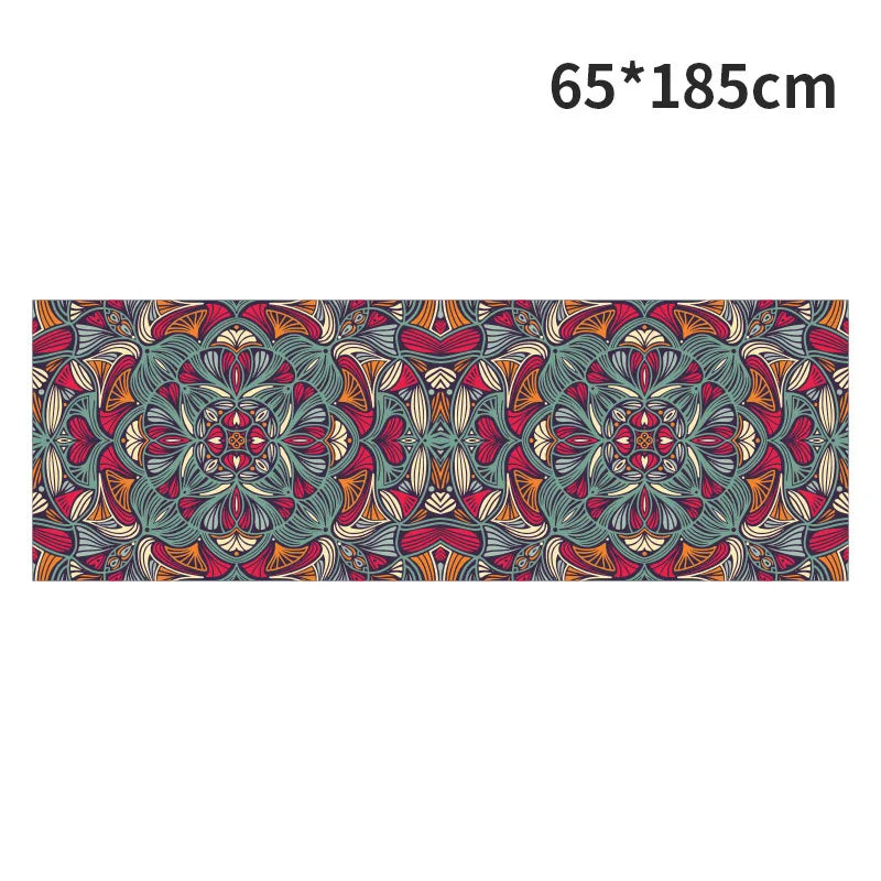 Portable anti-slip Printing Yoga Mat Spread Towels Absorb Sweat Fitness Yoga Towel Yoga Mat Yoga Towel Cooling Towel Ice Towel
