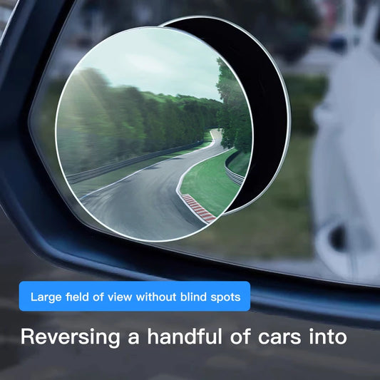 Car Rearview Mirror 360° Small Round Mirror Auto Accessories
