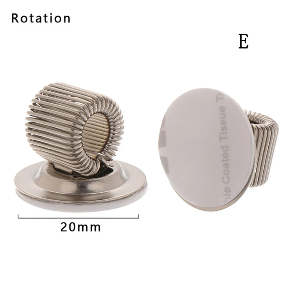 Portable Stationery Office Supplies Notebooks Metal Spring With Pocket Clip Pen Holders Single/Double/Triple