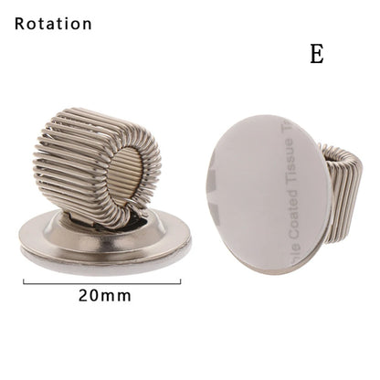 Portable Stationery Office Supplies Notebooks Metal Spring With Pocket Clip Pen Holders Single/Double/Triple