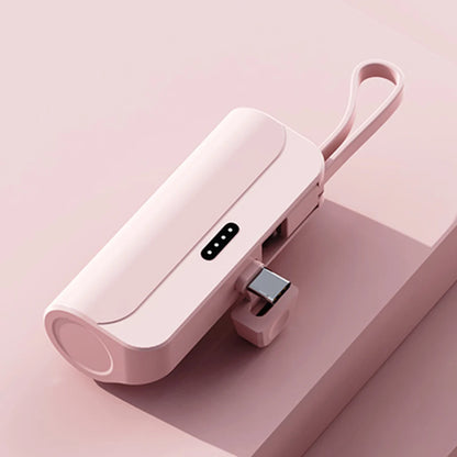 Mini Power Bank 5000mAh Portable Mobile Phone Charger External Battery Power Bank Plug Play For iPhone Samsung Xiaomi Power Bank