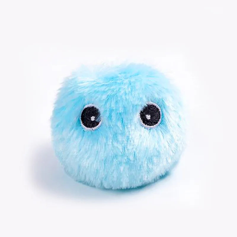 Cat Toys Balls Sound Frogs Birds Chirping Crickets EVA Balls Rolling Cat Plush Soft Self-Heeling Teaser Toys Pet Accessories