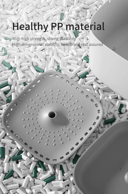 3L Auto Cat Water Fountain with Filter Quiet USB Electric Large Capacity Recirculating Cat Fountain Water Dispenser for Cats