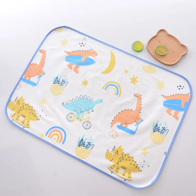 Large Size Baby Waterproof Diaper Changing Mat Reusable Diapers For Newborns Washable Mattress Pad Breathable Baby Diaper Bags