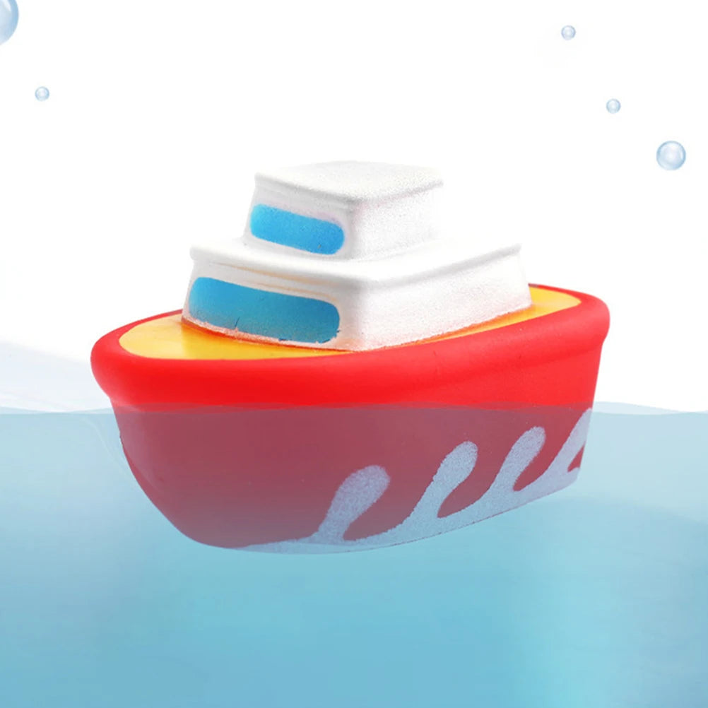 6pcs Cartoon Vehicle Baby Bathing Toys Swimming Water Toys Children Shower Toys Bathtub Toys Funny Gift