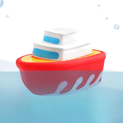 6pcs Cartoon Vehicle Baby Bathing Toys Swimming Water Toys Children Shower Toys Bathtub Toys Funny Gift