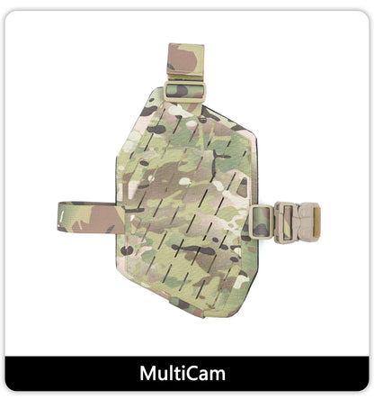 Tactical Leg Holster Magazine Pouch Hunting Airsoft Plate Carrier Molle Drop Platform Thigh Protector Glock Camping Outdoor Spor