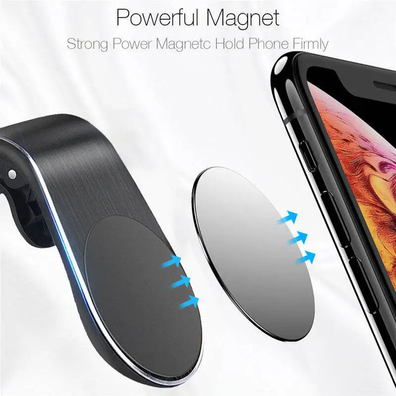 Magnetic car Phone Holder Air Vent Mount Mobile Phone Stand For iPhone xiao mi redmi smartphone