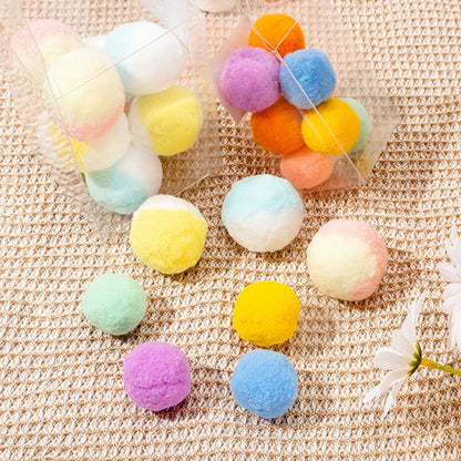 Interactive Wool Felt Ball Toys for Cats Kittens Funny Adorable Colorful Toy Soft Felted Fabric Balls Unique for Cat Dog Playing