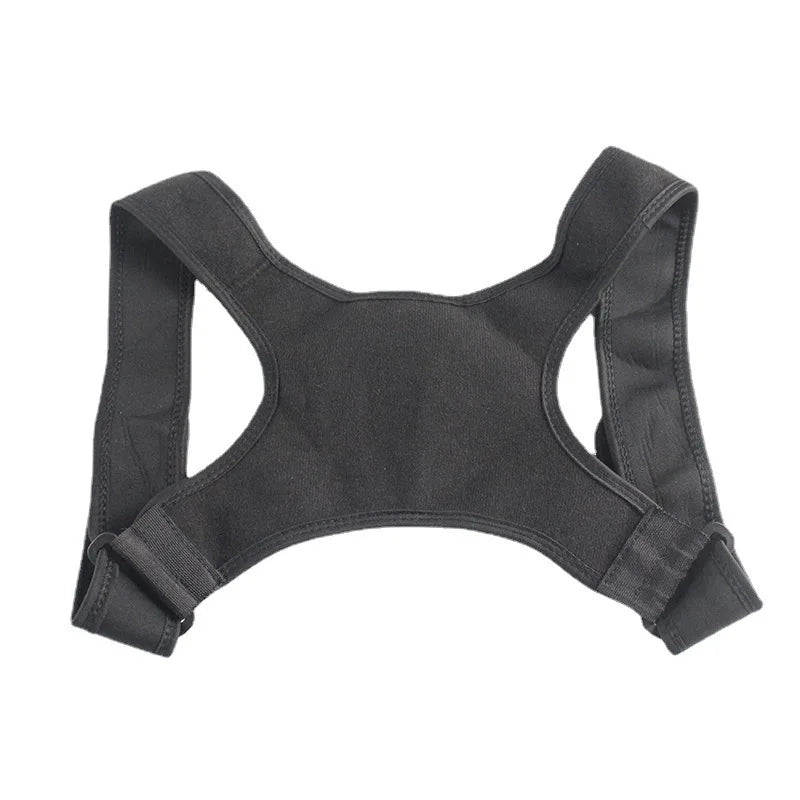 Black Adjustable Back Posture Corrector Fixed Strap Hunchback Correction Strap Male and Female Back Posture Correction Strap