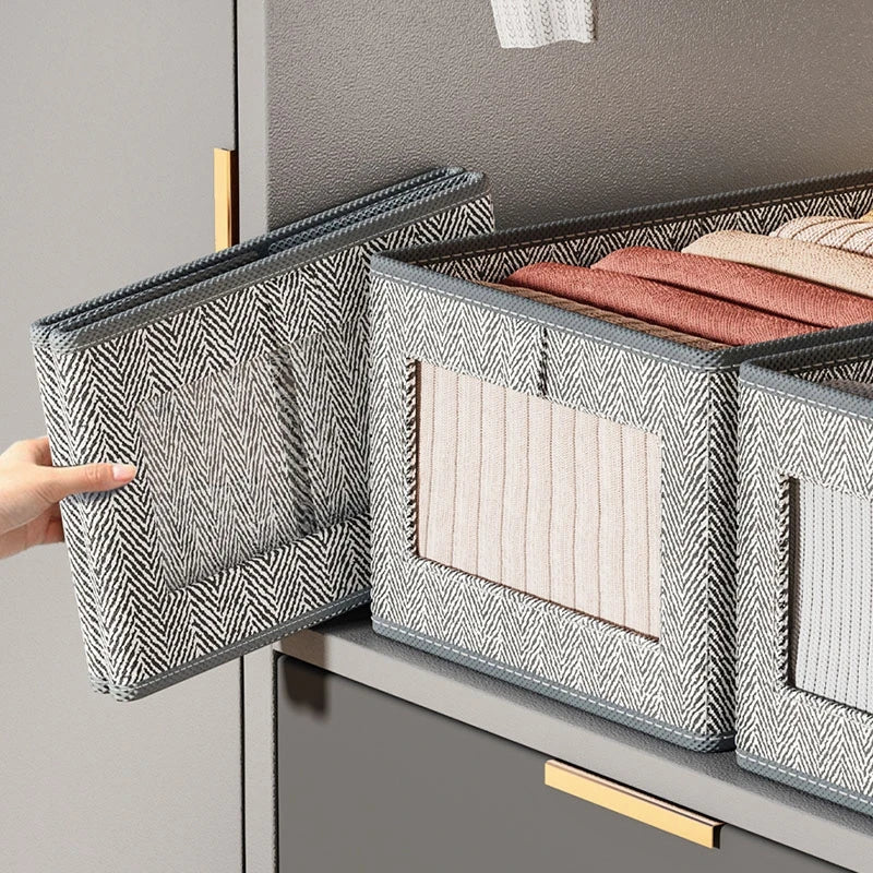 Wardrobe Storage Organizers Underwear Socks Bra Storage Box Clothes Storage Box Drawer Closet Divider Organizers