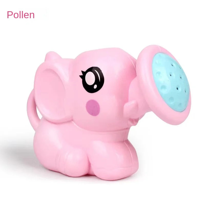 Bath Toy Plastic Kettle Bath Shower Tool Baby Bathroom Toy Elephant Watering Pot Bath Toy for Children Summer Bath Sprinkler