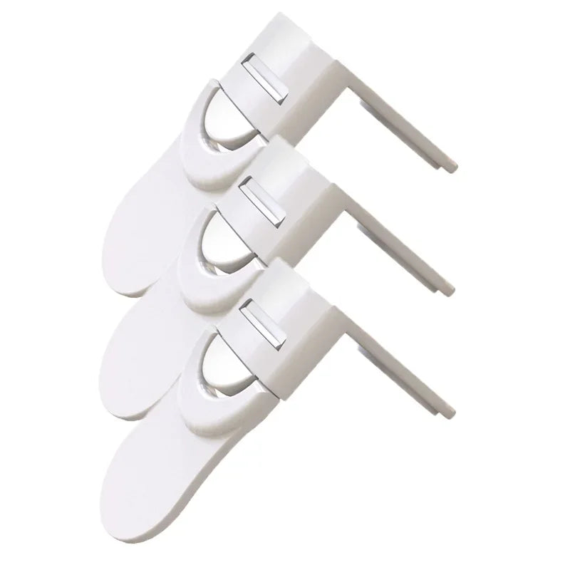 Safety drawer lock anti-pinch cabinet drawer lock plastic safety buckle child protection infant protection