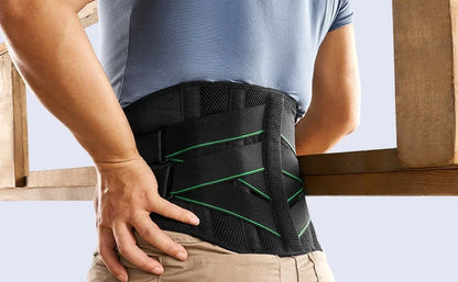 Back Brace for Lower Back Pain Relief Men Women,Breathable Back Support Brace with 3D Lumbar Support Pad for Lifting At Work