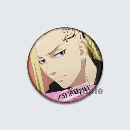 Fashion Accessories Anime Tokyo Revengers Brooches Backpack Clothes Accessories Decor Lapel Pin Badge for Fan's Collection Gifts