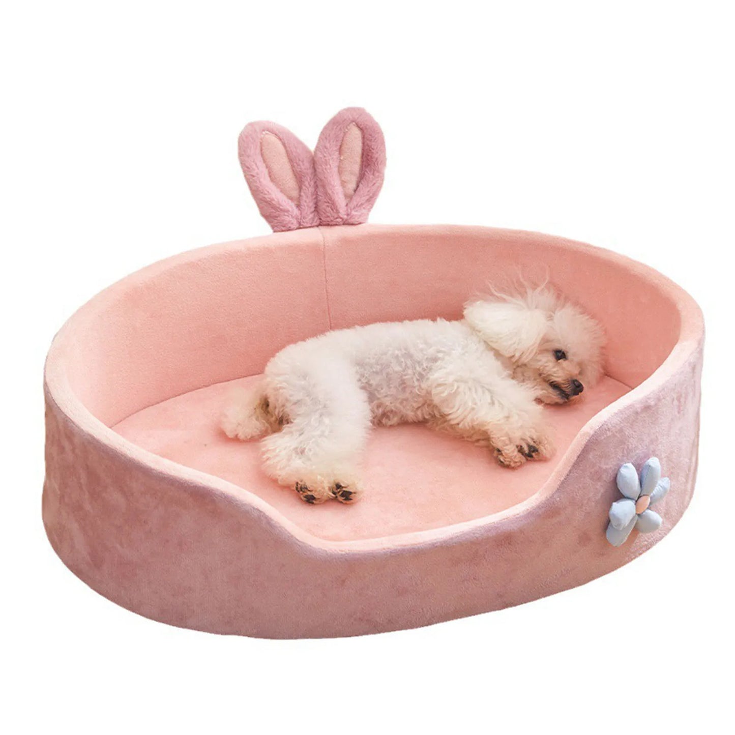 Pet Bed Detachable Washable Dog Sleeping Bed Soft Comfortable Warm Cat Bed for Four Seasons Soft Pet Bed