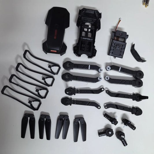 E88 RC Drone Accessories Spare Parts Main Body Shell AB Blade Propellers Protective Base/Engine Motors Spare Parts Quadcopter