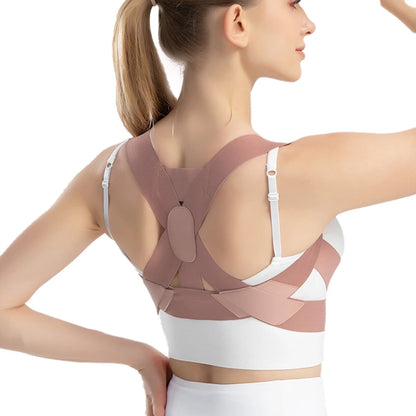 Posture Corrector for Women & Men - Upper Back Brace Support, Hunchback Straightener, Adjustable Shoulder Straps for Pain Relief