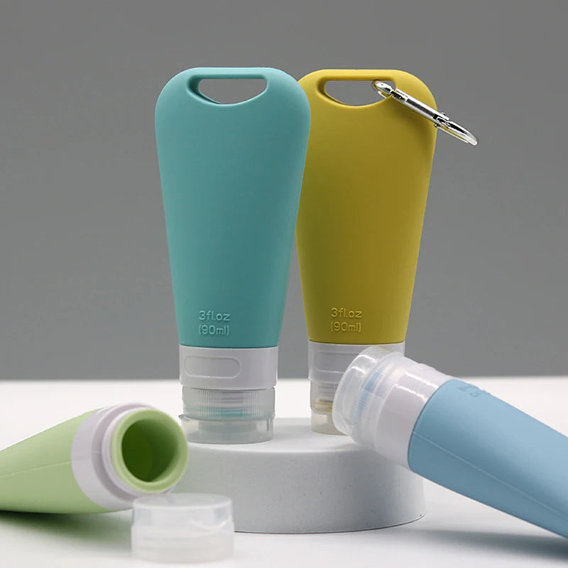 Mini Travel Bottles Set for Toiletries, Leakproof and TSA Approved Dispenser
