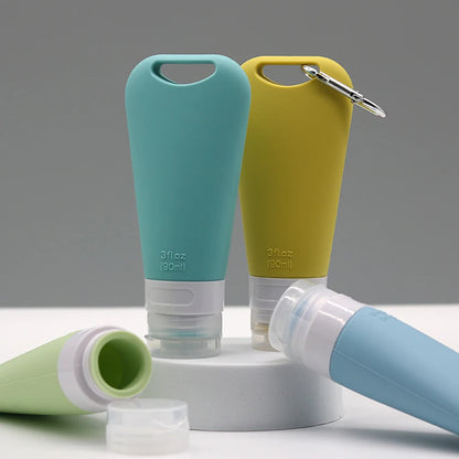 Mini Travel Bottles Set for Toiletries, Leakproof and TSA Approved Dispenser