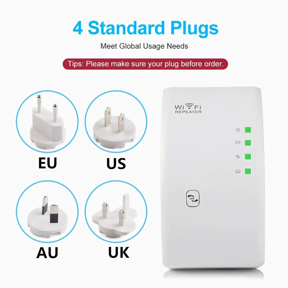 Wireless Signal Booster Wifi Extender Small Network Repeater Ap Broadband Home Router Signal Amplification Extension