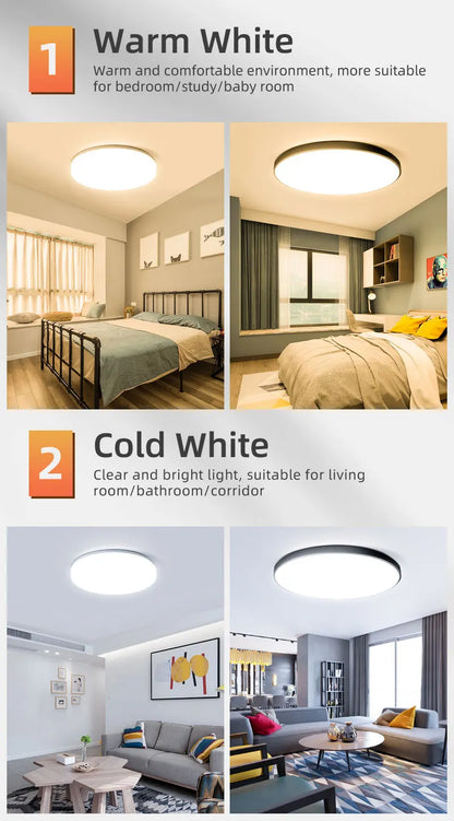 Led Ceiling Lamp Modern Ceiling Chandelier 220V Led Panel Lighting Fixture For Bedroom Kitchen Home Ultra Thin Ceiling Lights