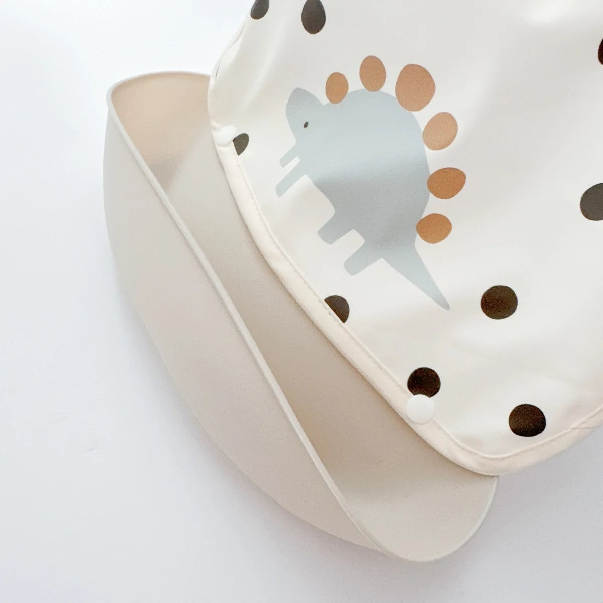 Children's Silicone Bib Baby Feeding Bibs for Newborn PU Soft removable Saliva Towel Waterproof  Dirt Proof Babies Accessories