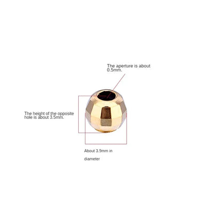 5pcsracelet DIY loose beads Thai silver laser beads silica gel beads 925 silver accessories accessories accessories accessories