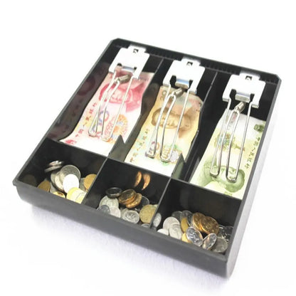 Money Counter Case Store for Cash register box 3/4/5compartments Cashier Box Cash Register Box Coin Drawer box Cash Drawer Tray
