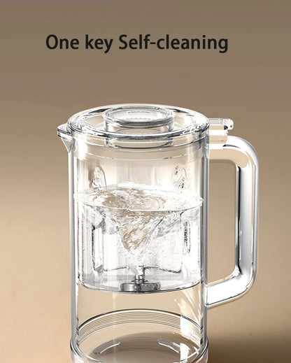 1500ML Soy Milk Machine Electric Juicer Blender Mixer Nut Milky Maker Wall Breaking Machine 10-leaf Blade Breakfast Machine