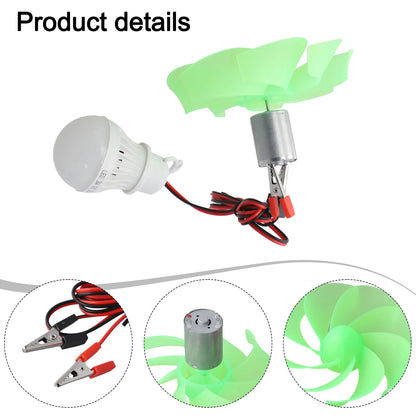 Educational Tool DIY Assembly Kit For Outdoor Experiments ABS PP Metal Material Versatile Renewable Energy For Science Projects