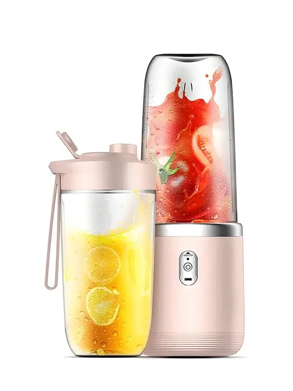 Double Cup Multifunction Usb Fruit Mixers Juicers Portable Electric Juicer Blender Fruit Juicer Cup Food Milkshake Juice Maker