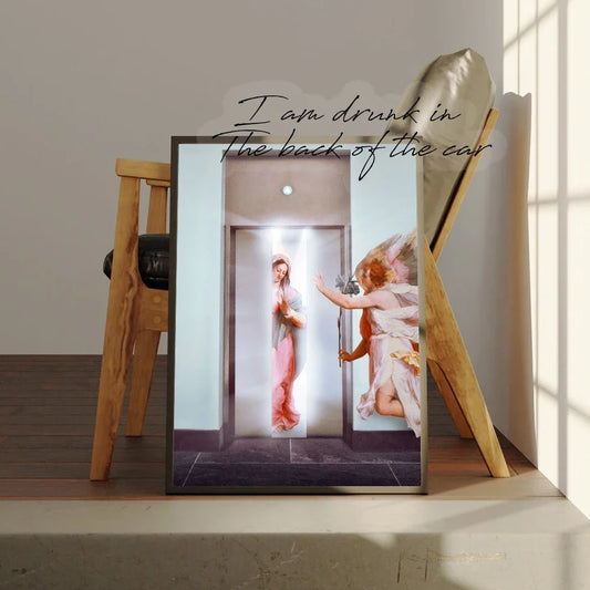 Vintage Pop Art Poster Canvas Printing Vintage Pop Art Famous Painting Art Decor Aesthetic Retro Funny Wall Art Decor Decoration