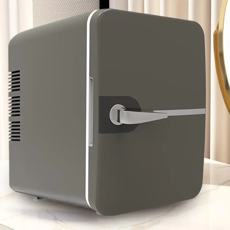 6L Car Mini Fridge For Camping Picnic Beauty Cosmetics Mask Makeup Skincare Refrigerator Cooling Dormitory Refrigerator