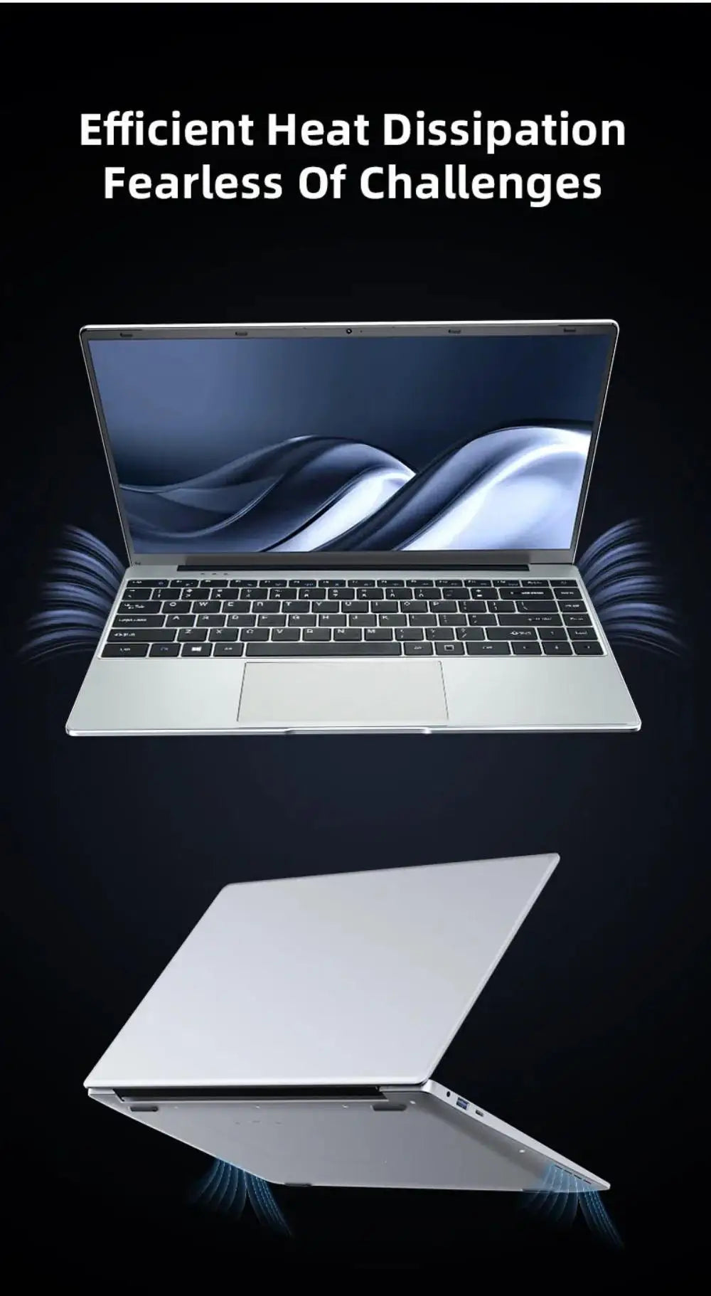 Laptop Computer 14.1" Intel 12GB RAM 1TB 2TB SSD Windows 11 Notebook Office Learn Recreation Entertainment Portable Laptops