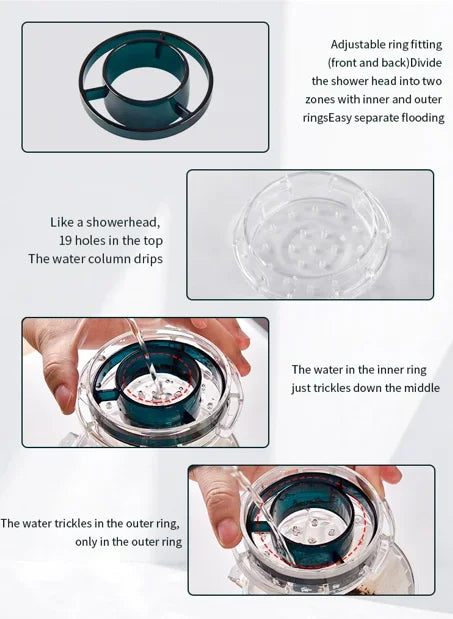 Portable Hand Brew Coffee Filter Drip Shower Coffee Filter Coffee Maker Drip Coffee Tea Cup Filter Accessories