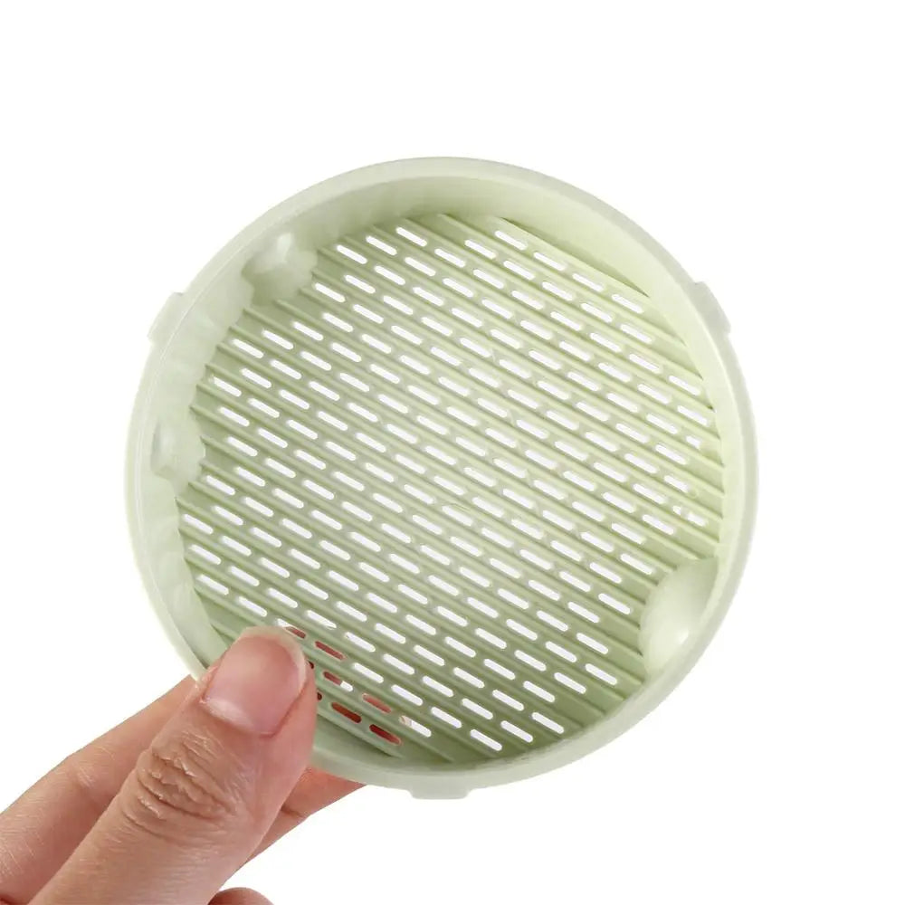 Hydroponic Cat Grass Box Planter Reusable Easy To Grow Microgreens Growing Kit Hierarchical Design Cat Grass Growing Pot