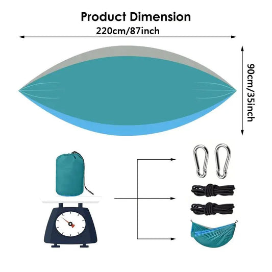 Outdoor Camping Hammock Portable Hammock Travel Beach Backyard Courtyard Hiking Outdoor Camping Equipment