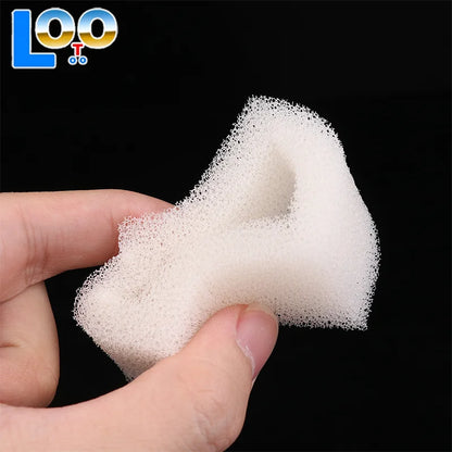 10Pcs Cat Water Fountain Water Pump Foam Filters Compatible With Square Dispensers Pre-Filtered For Fresh & Clean Drinking Water