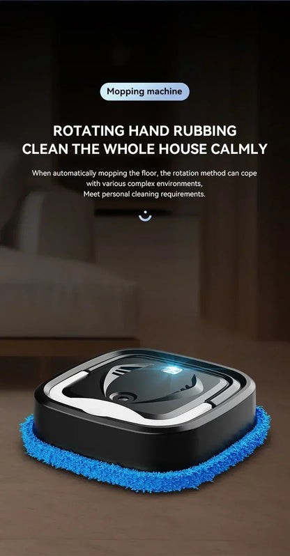 Wireless Cleaner Intelligent Robot Vacuum Cleaner Rotary Sweeper Powerful Cleaning Humidification Spray Dry and Wet Cleaning