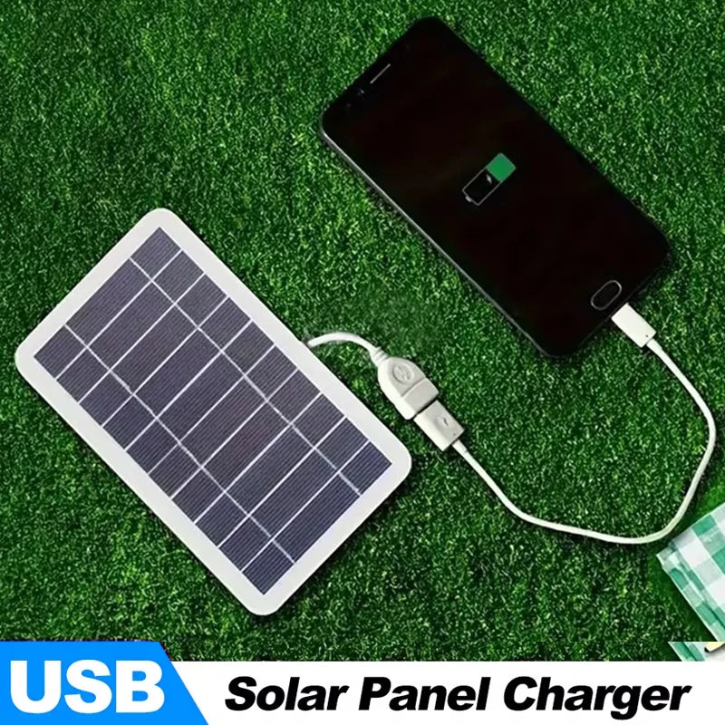 Upgrade new Solar Panel Portable For Fast Phone Charging,Outdoor Mini Solar Charger Outdoor Portable Solar Cell Plate