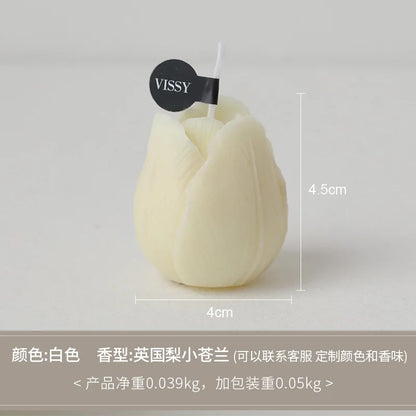Tulip Scented Candles Gifts Handmade Birthday Gifts Decorative Ornaments Flower Shaped Candles