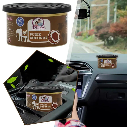 Car Air Freshene Organic Wood Fiber Aromatherapy Cans For Home Odor Eliminator Essential Long-Lasting Auto Ornaments Tools