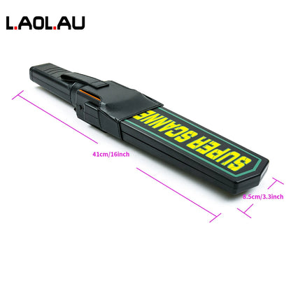 LAOLAU Metal Detector Handheld Metal Detection Outdoor Gold Finder Portable Scanner Depth Wall Detector Safe Checking