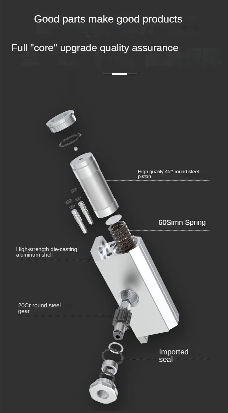 Door closer home push-pull unit door door close artifact fireproof anti-theft door hydraulic automatic buffer silent door closer