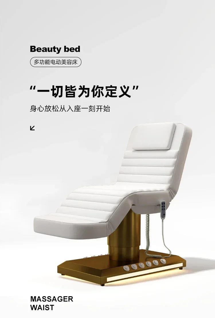 High-End Facial Bed Electric Lifting Dental Bed Physiotherapy Bed for Beauty Salon