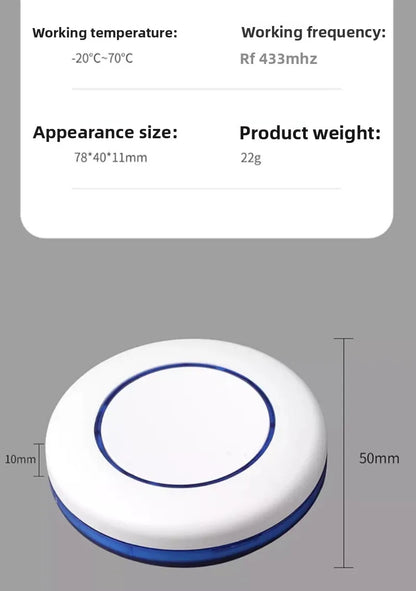 Smart Wireless Light Switch Remote Control for Bedroom/Lazy People, Auto On/Off, Smart Home Device