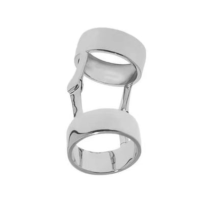 Adjustable Geometric Rings Alloy Materials for Trendy Look Accessory
