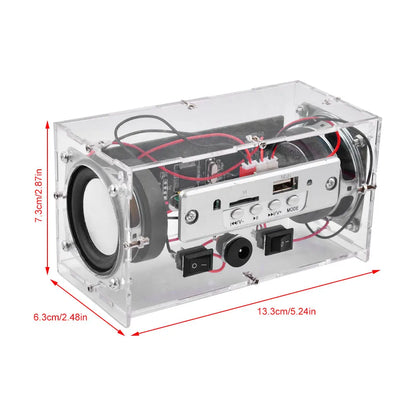 3WX2 12-way spectrum 45 magnetic speaker bluetooth assembly kit music students welding teaching training electronic DIY