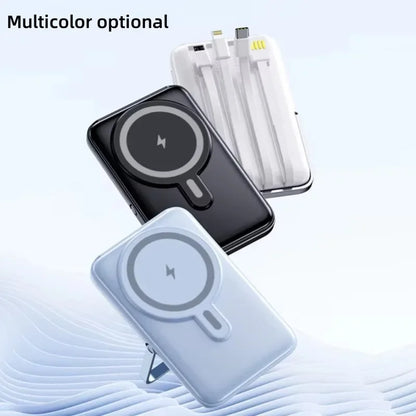 PD 20W Fast Charging 10000mAh Portable Phone Charger Power Station Power Bank Magnetic  Wireless Charger  Power bank